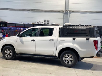 Kунг на кузов JMC Vigus WORK 2 стекла алюминиевый - фото 1